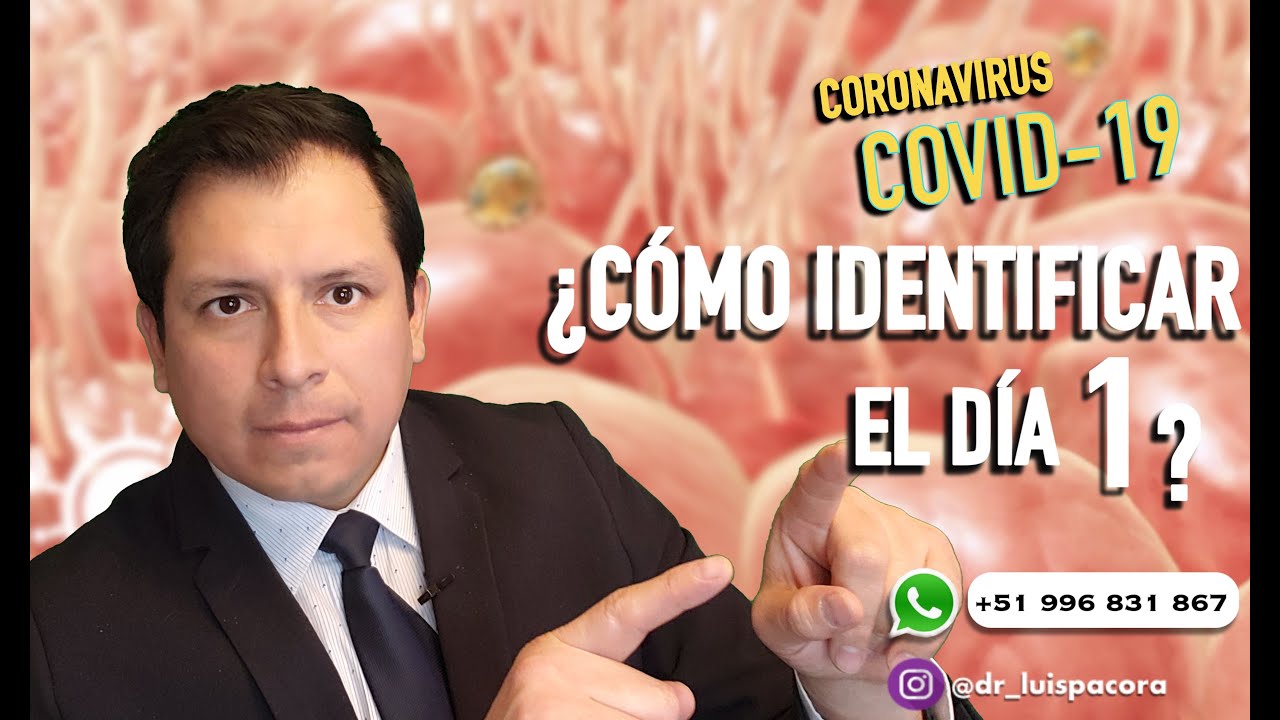 COVID-19, ¿COMO IDENTIFICAR EL DÍA 1️⃣ DE LA ENFERMEDAD❓