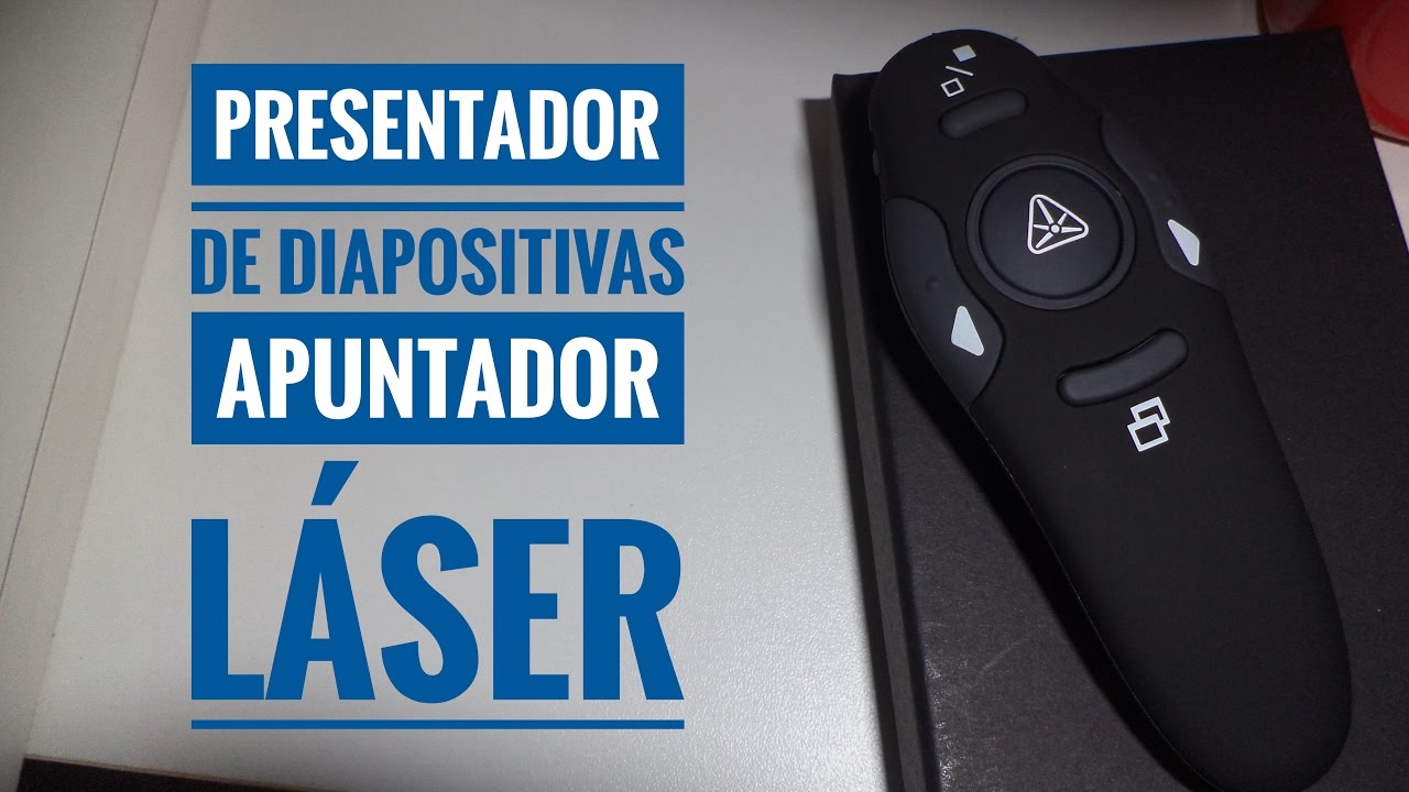 Presentador de Diapositivas Apuntador Laser