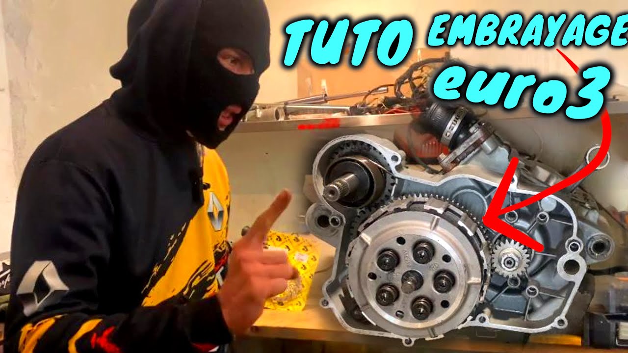 L'ERREUR A NE PAS FAIRE ! Tuto Installation Embrayage MK sur Moteur euro3 Gilera smt 50cc 2016