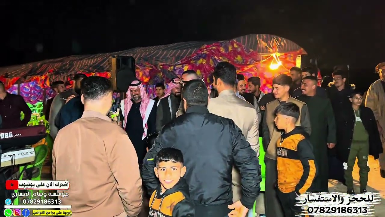 عرس ازهرالعبيدي💃العلم قرية البزيخة💯الفنان بحرالصميدعي🎤العازف سامي الحمداني جديد2026🔥