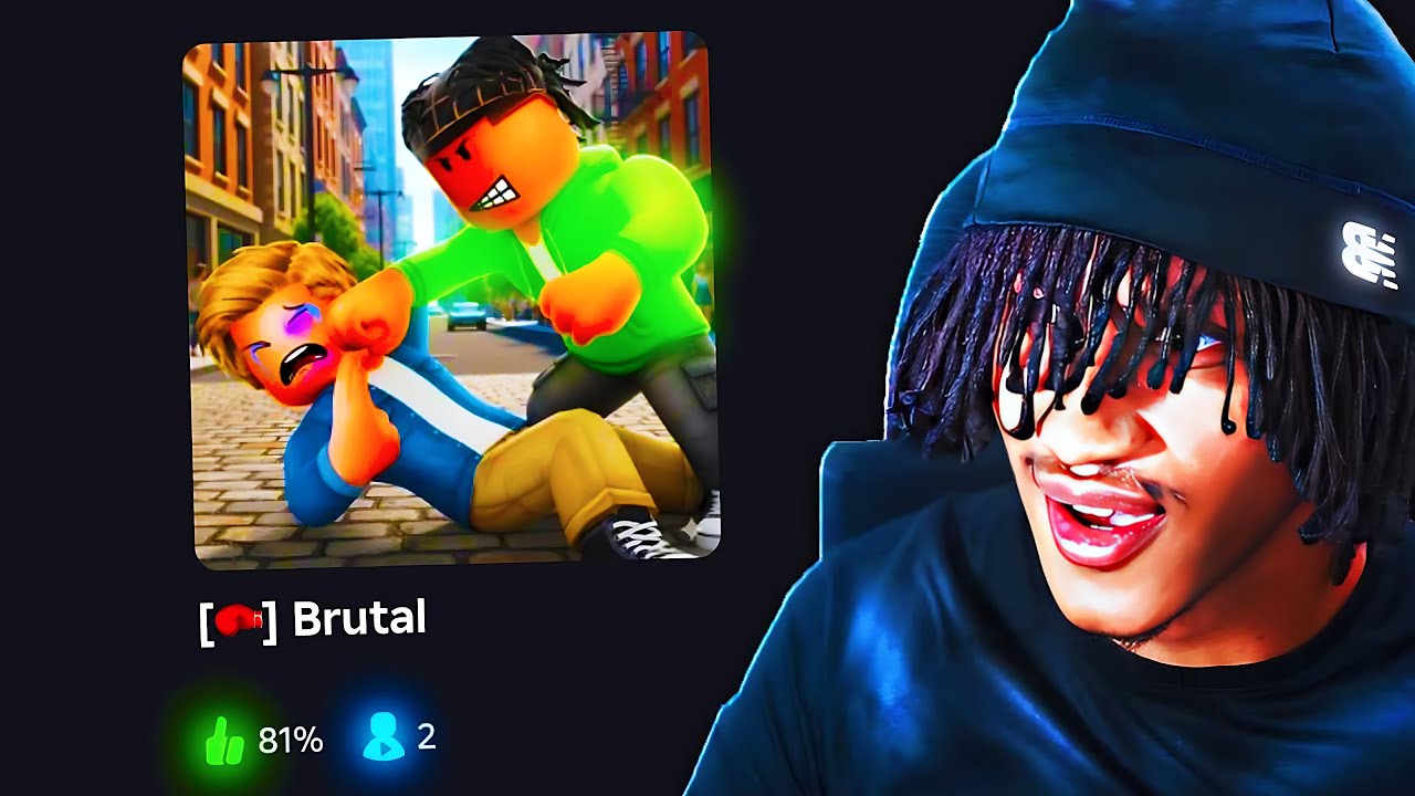 I Played a FAKE Roblox Fight In A School Game