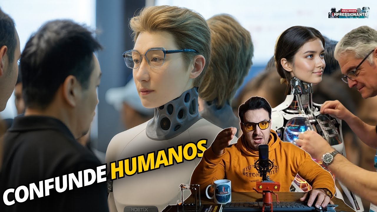 Nasceu na China: Robô com o rosto mais realista já visto: confunde até especialistas | FUTURO CHEGOU