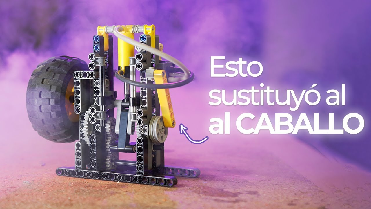¿Cómo Funciona una MÁQUINA DE VAPOR? Te lo explicamos CON LEGO