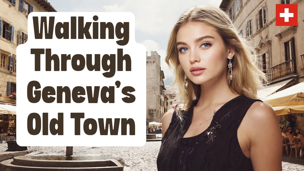 🚶‍♂️ Walking Through Geneva’s Old Town | From Rue de l’Hôtel-de-Ville to Rue du Marché 🌆