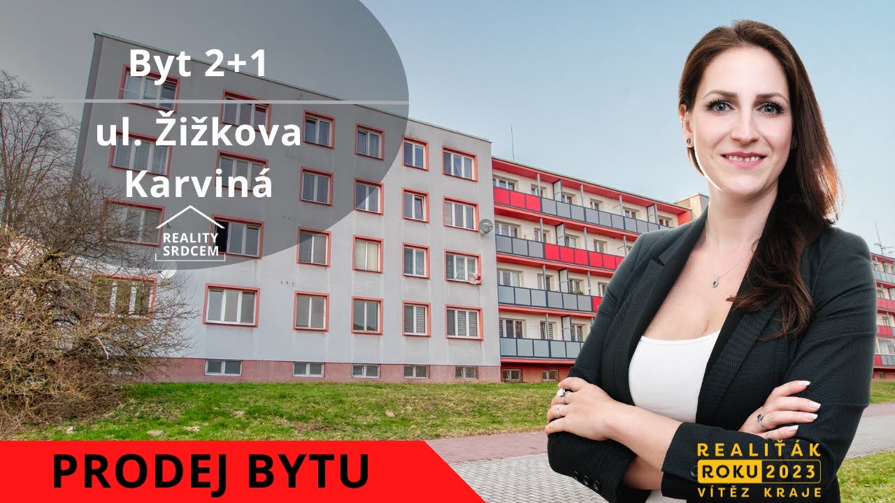 Prodej družs. bytu 2+1/50 m2 na ul. Žižkova, Karvin&aacute; - Hranice