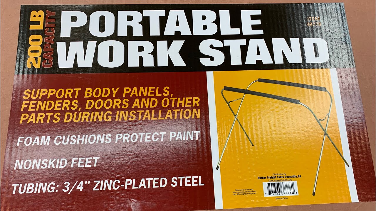 Harbor Freight Portable Work Stand Assembly