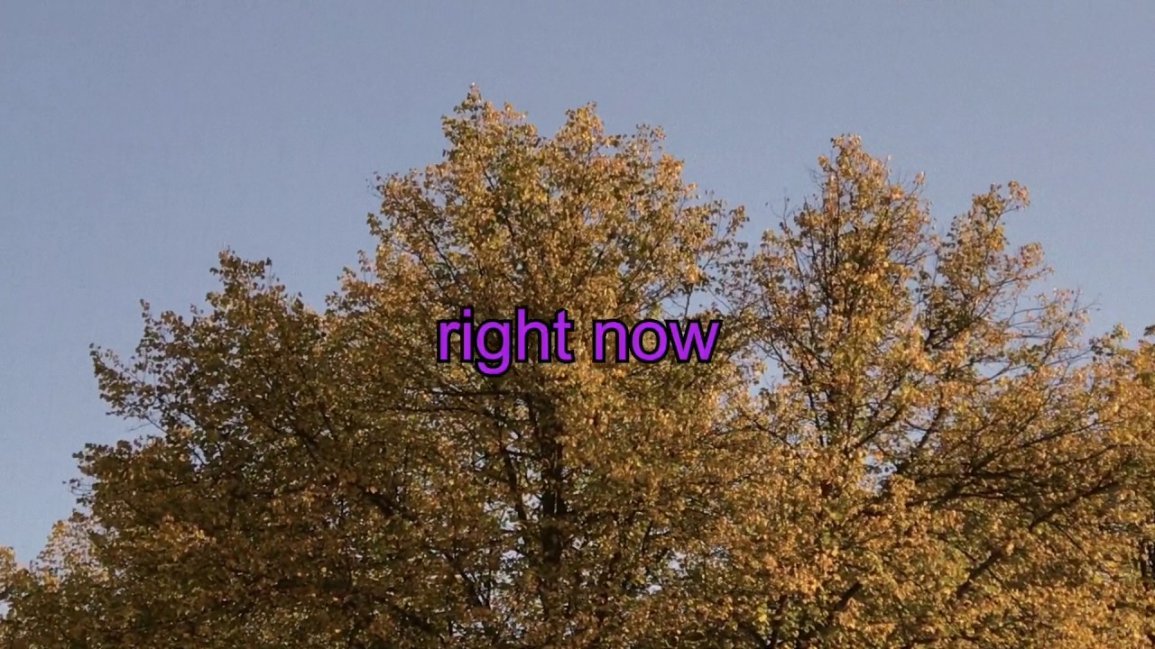 fawlin - right now (visual w/ lyrics)