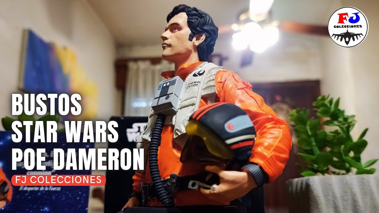 STAR WARS - Bustos de Colección | Poe Dameron - Planeta DeAgostini