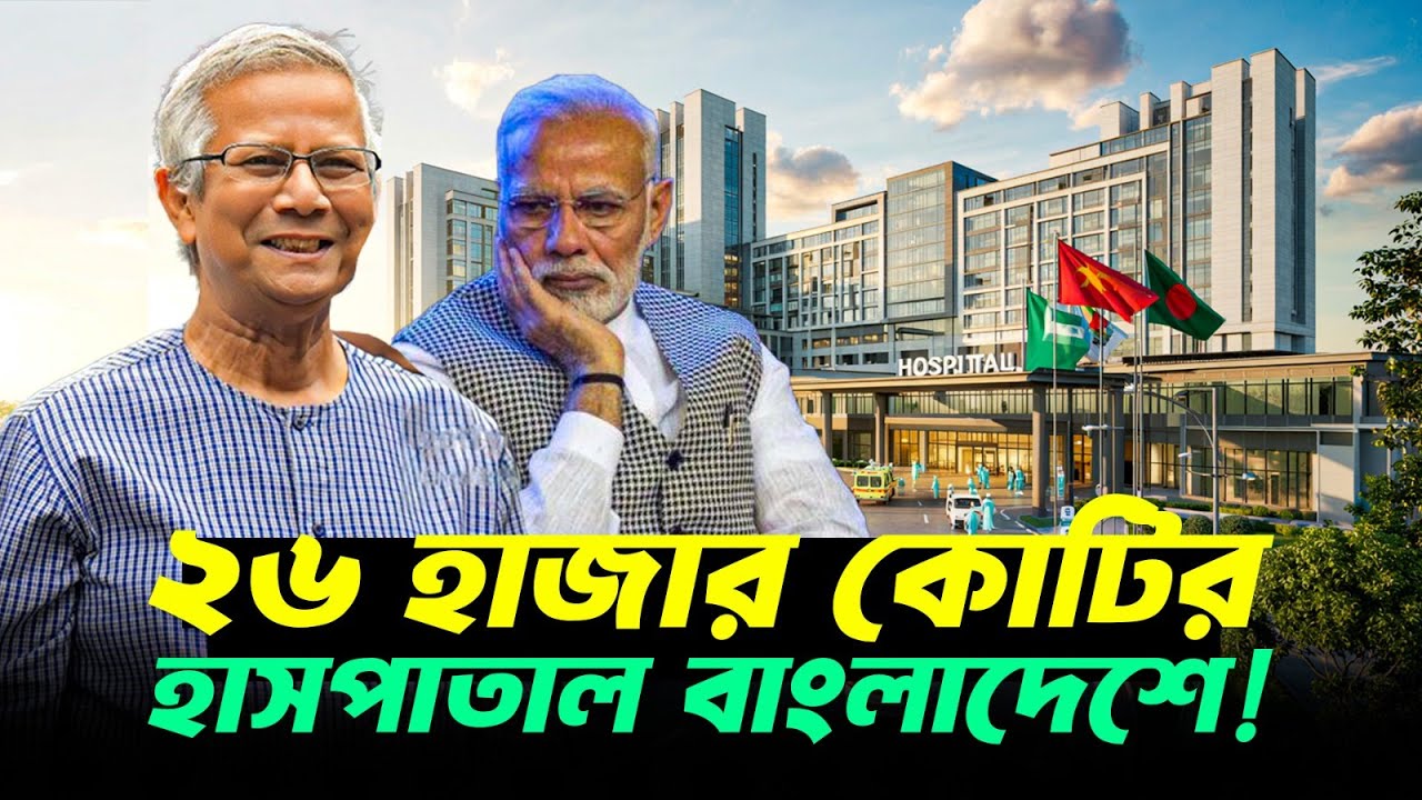 বাংলাদেশে হচ্ছে ২৬ হাজার কোটি টাকার হাসপাতাল ! Hospital | Mega Project