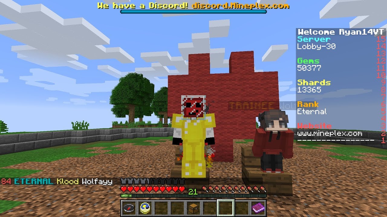 Mineplex Staff Interview [Trainee Wolfayy]