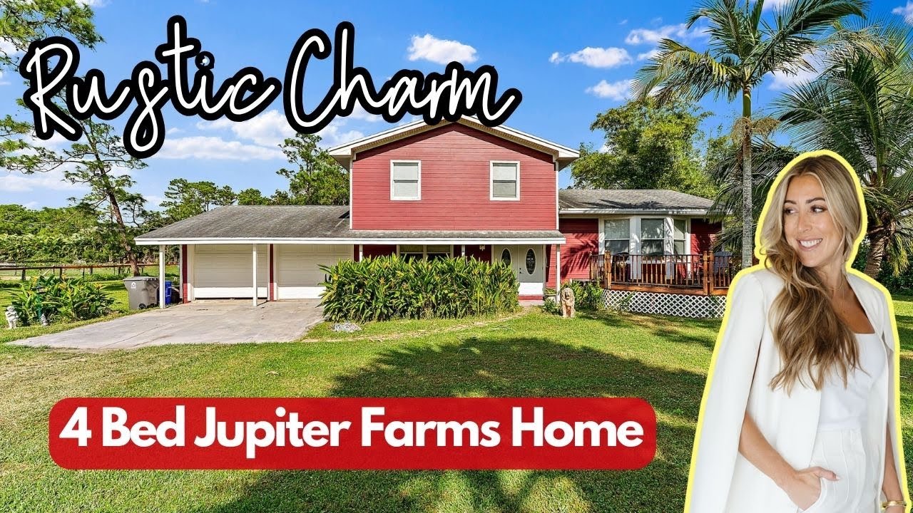 1.25-Acre home tour in Jupiter Farms with Endless Potential - SOLD