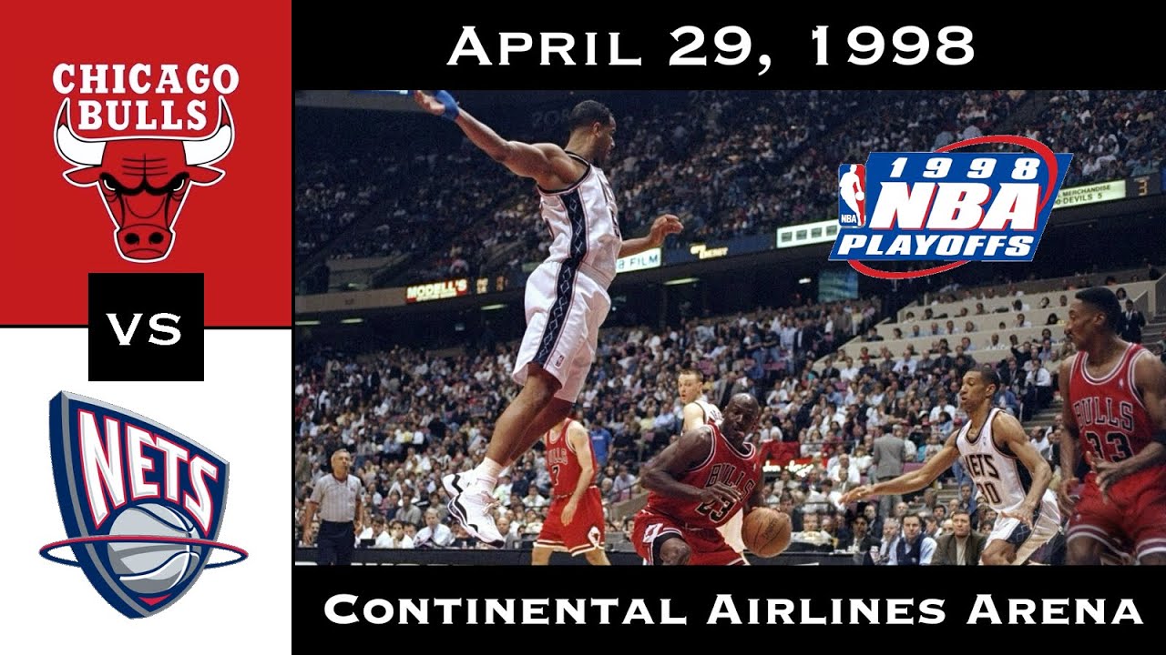 Full Game: Jordan's 38-Point Closeout | Chicago Bulls vs Nets 1998 Playoffs (April 29, 1998)