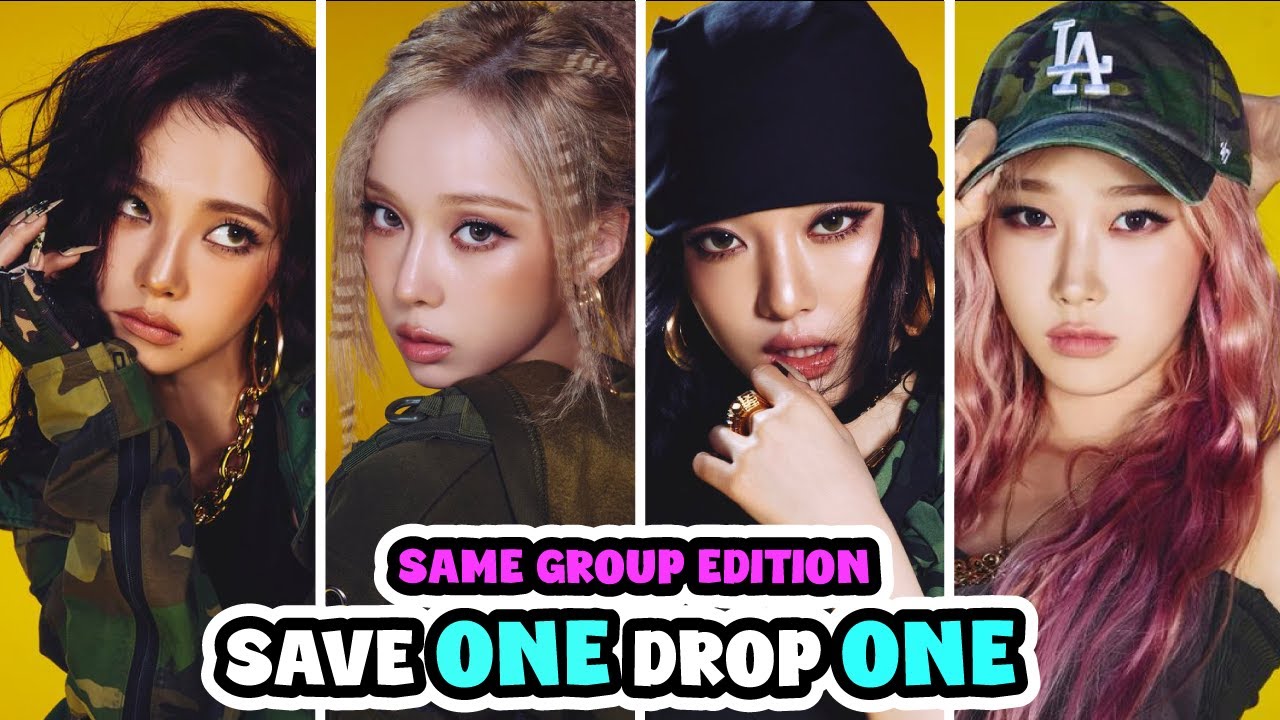 SAVE YOUR FAVORITE KPOP SONG [SAME GROUP]  SAVE ONE DROP ONE  -  KPOP QUIZ PARTY 2024