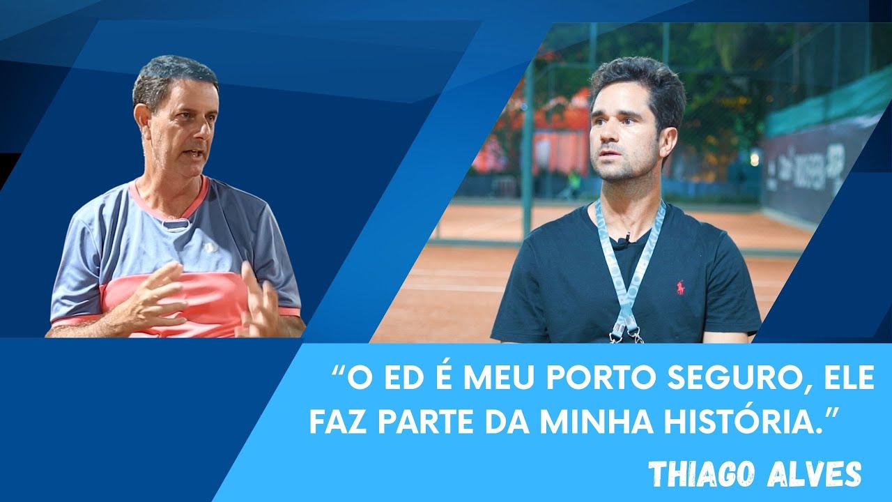 Thiago Alves: “Jogo com o Federer foi a maior experiência.”