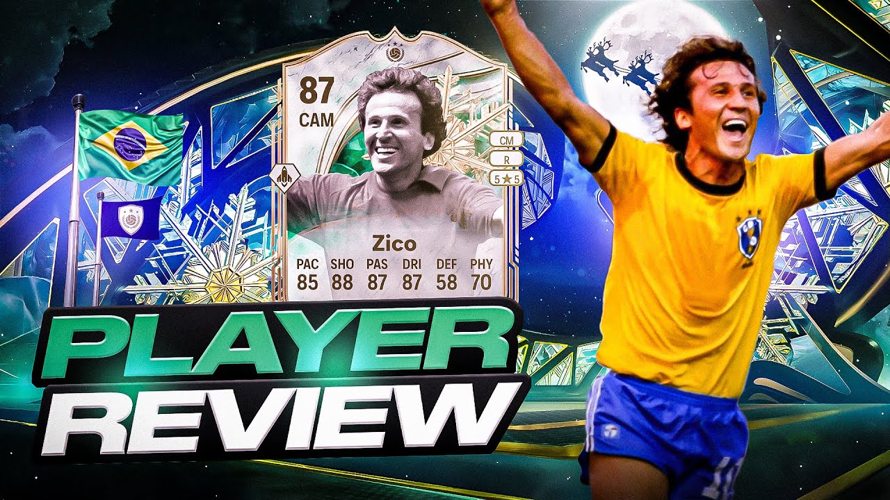 Обзор игрока 87 Winter Wildcards Icon Zico в EA FC 26 Ultimate Team