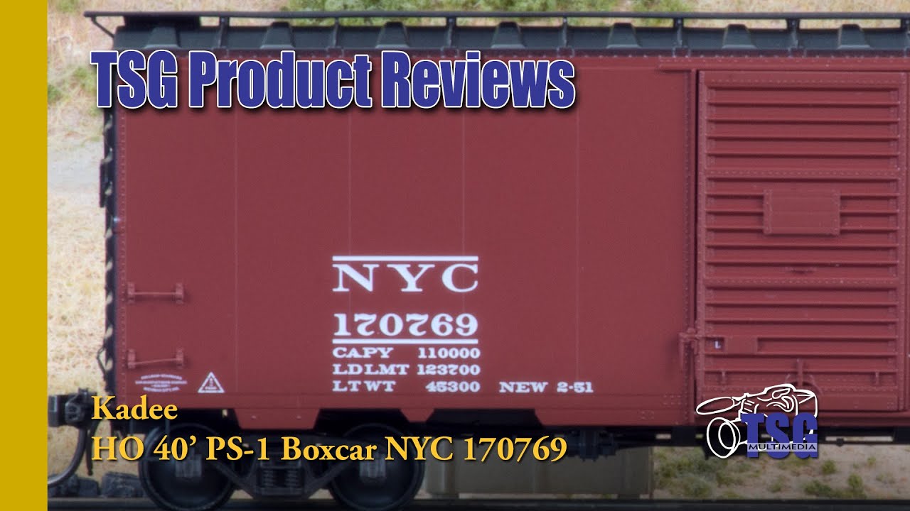 HO Scale New York Central Box Car Kadee Product Review