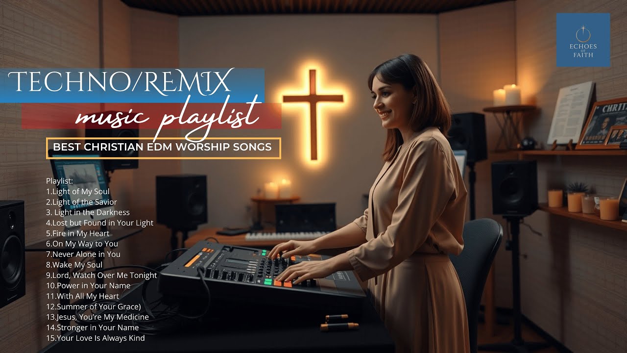 Christian EDM Worship Mix 2025 | Jesus Saves, Chains Break, Hope Rises