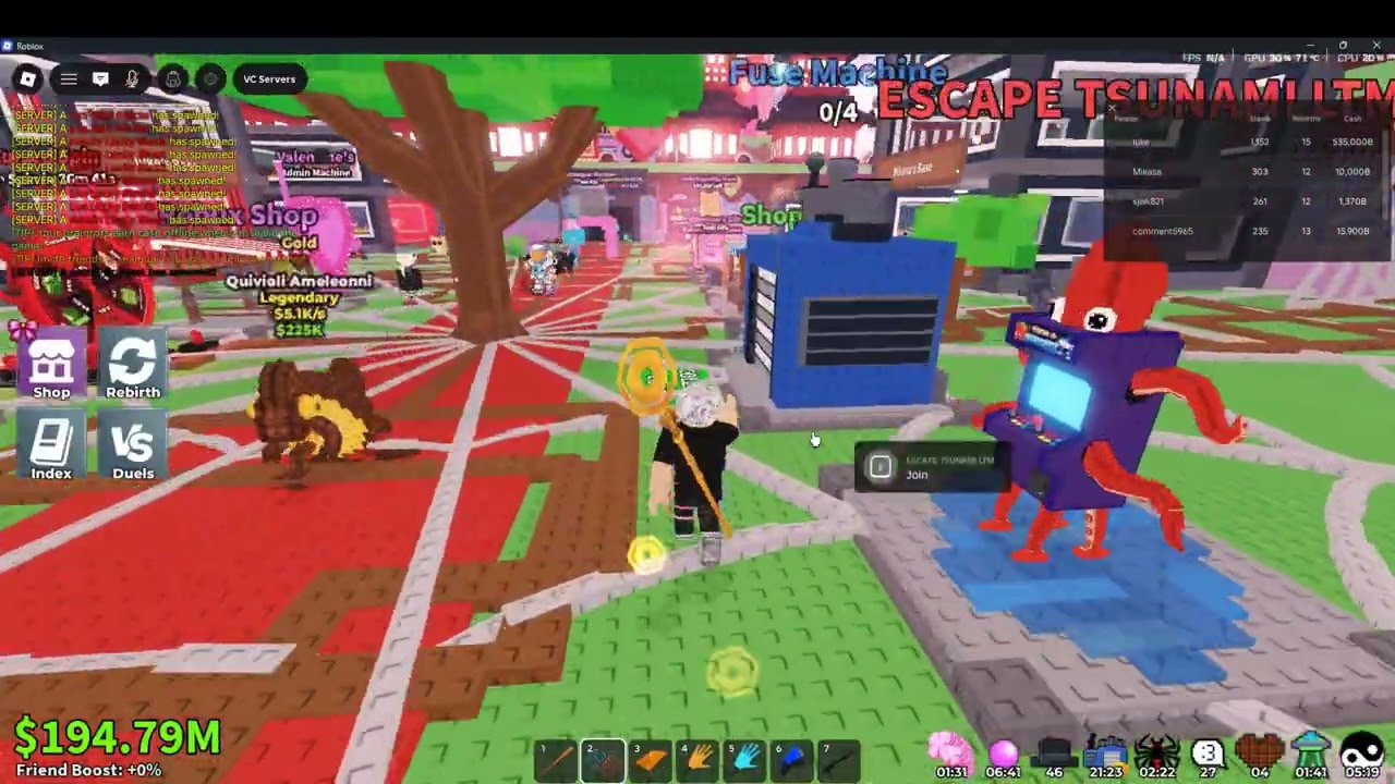 steal a brainrot admin event