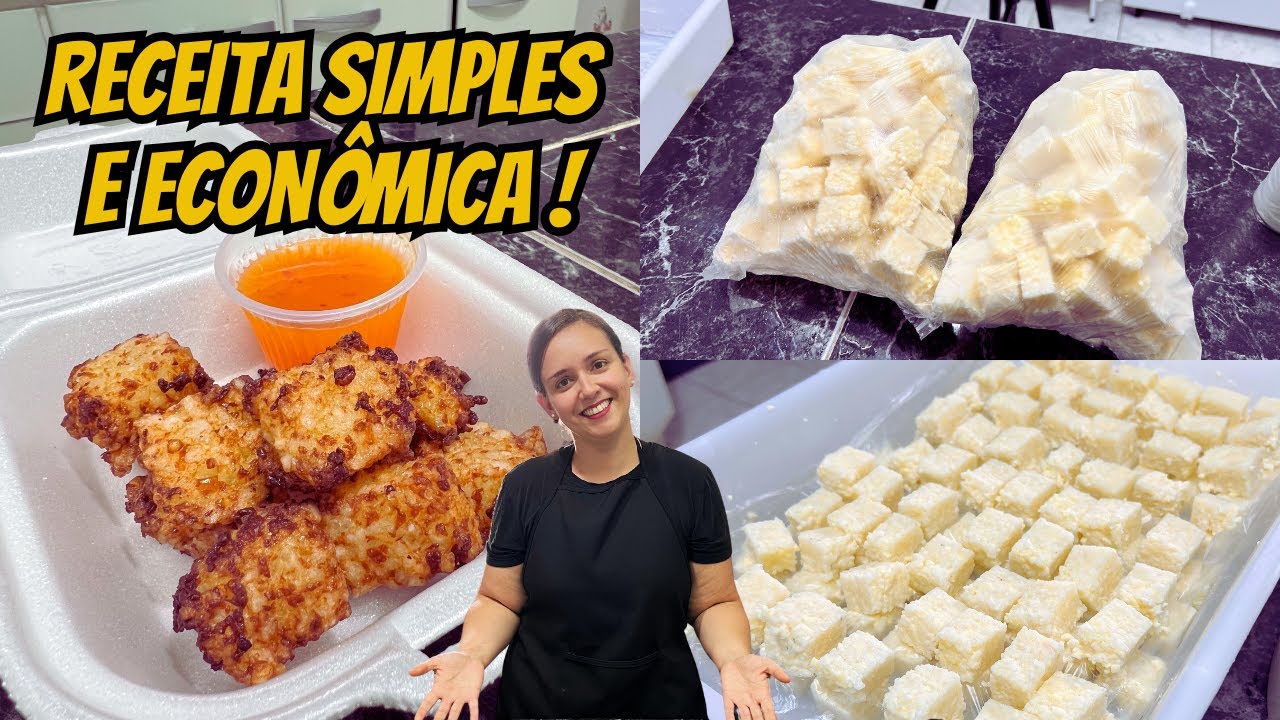 COMO FAZER DADINHO DE TAPIOCA COM GELEIA DE PIMENTA - APRENDA COMO CONGELAR E VENDER