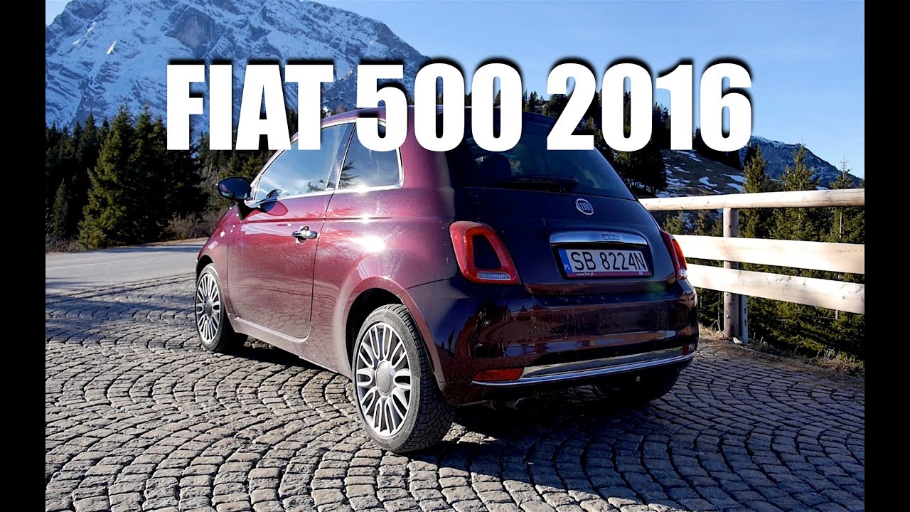 Fiat 500 TwinAir 2016 (ENG) — тест-драйв и обзор