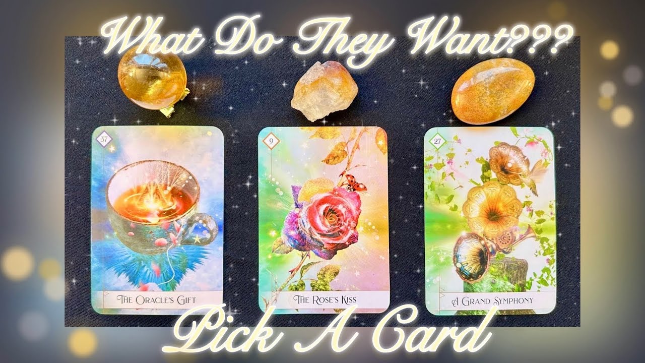 😍What Do They WANT w/ You NOW?? (+ feelings)❤️‍🔥🥵😳 *Pick A Card* Timeless Tarot Psychic Love Reading