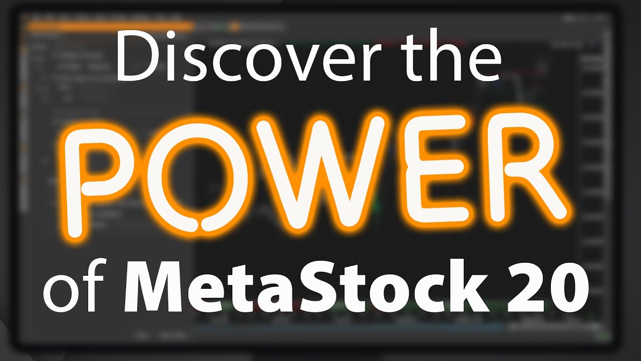 What's New in MetaStock 20 - Edward Stemplevich