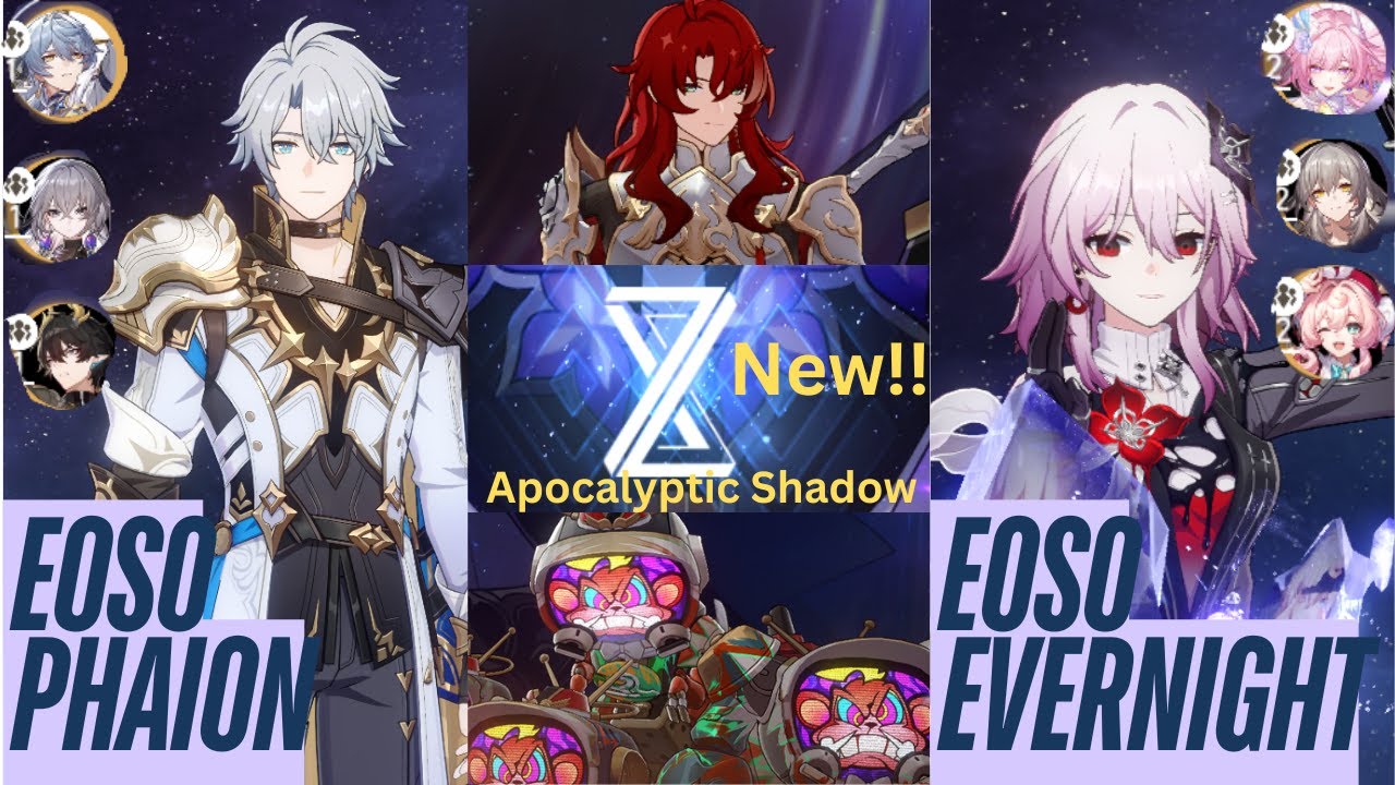 NEW Apocalyptic Shadow Floor 4  | E0S0 Phainon & E0S0 Evernight | f2p Build | Honkai: Star Rail 3.8