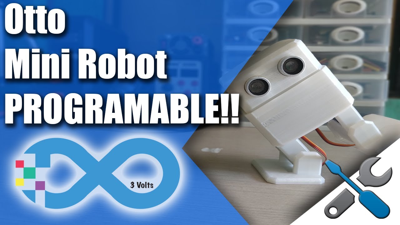 Mini robot programable Desde Cero (Arduino Nano) DIY Otto