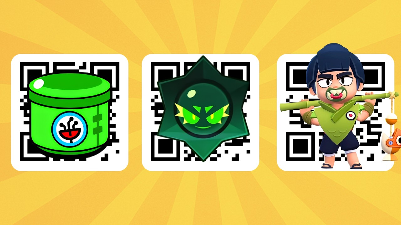 БЕСПЛАТНО! 🎁 | QR-КОДЫ И ПОДАРКИ BRAWL STARS