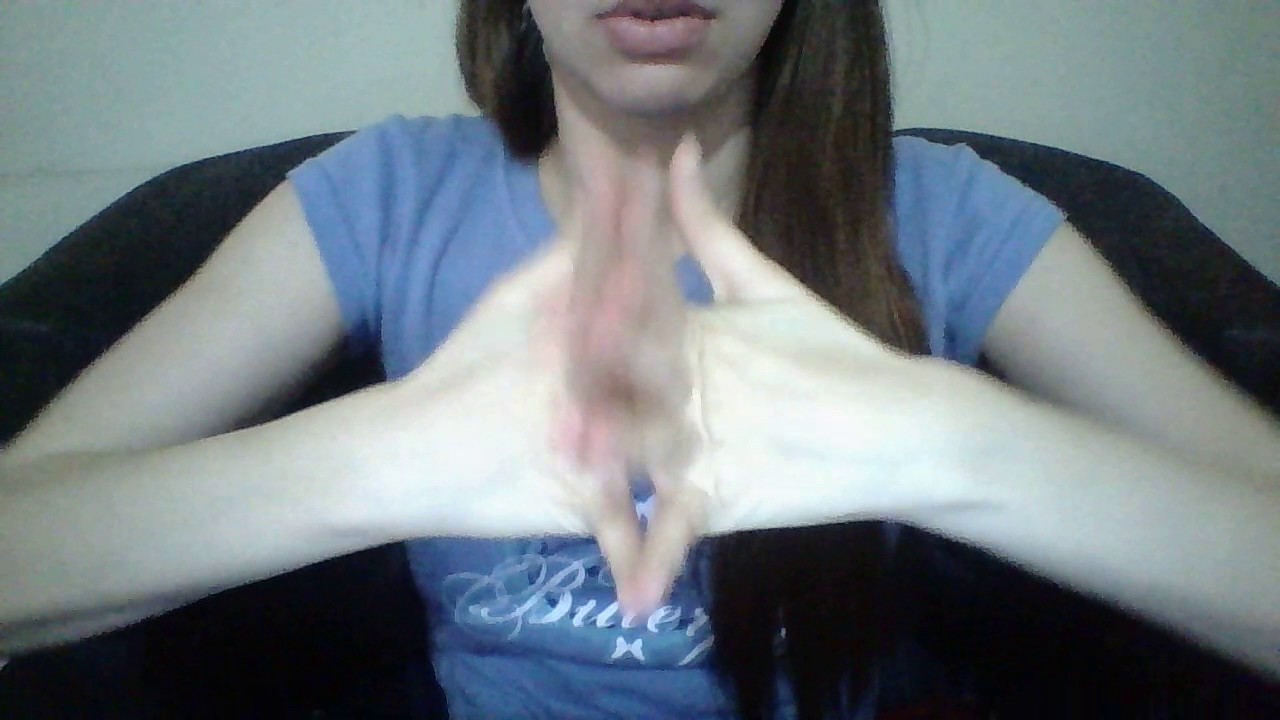 Cracking knuckles, loud and quick