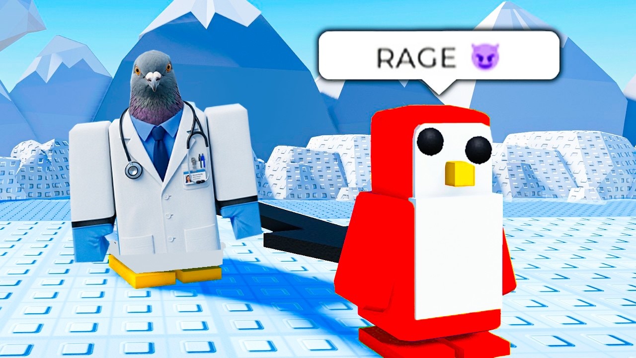 Roblox Knockout RAGE & FUNNY MOMENTS 🐧 - Roblox (MEMES)