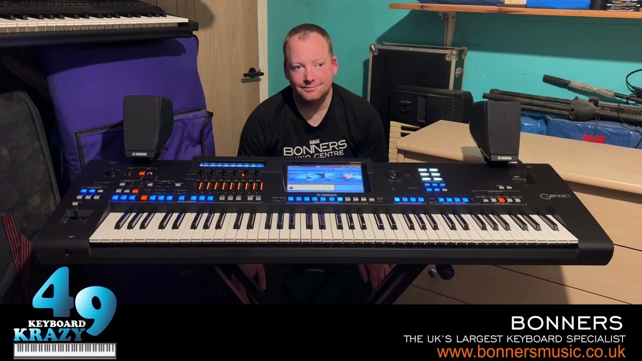 Yamaha Genos 2 Keyboard - Multi Pads (DJ Phrase Category)