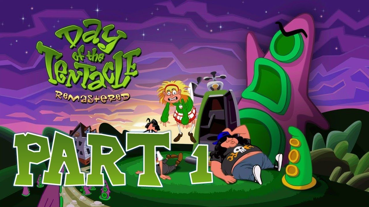 Day of the Tentacle Remastered Play Through! 1 - Time to go back/forward in time!