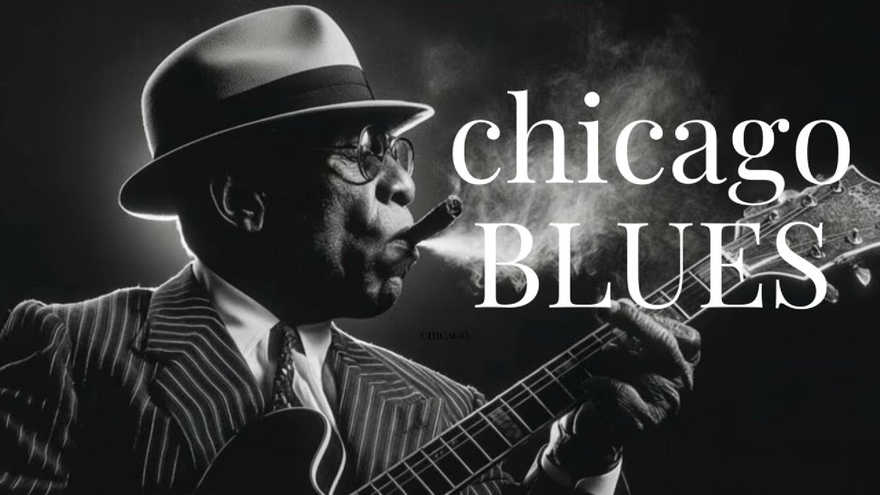 Ultra Soft Chicago Blues with Gentle Male Vocals | Background Blues for Focus