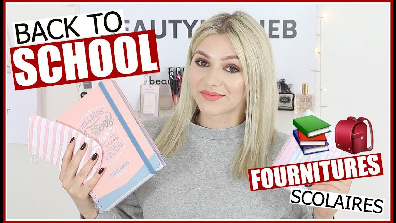 BACK TO SCHOOL : HAUL fournitures scolaires + CONCOURS