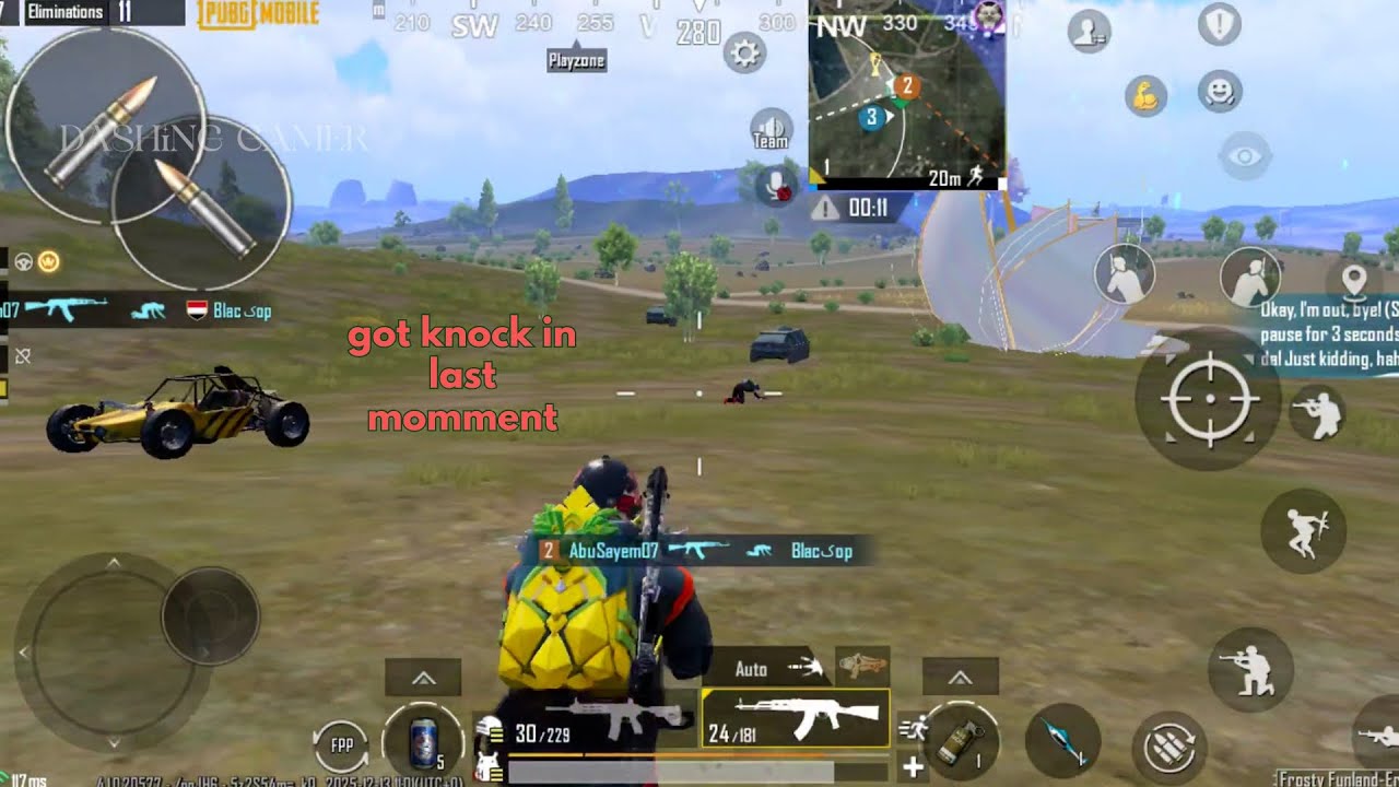 PUBG Mobile - 14 kills - get knocked in last momment - C9 SEASON 27   SQUAD VS SQUAD