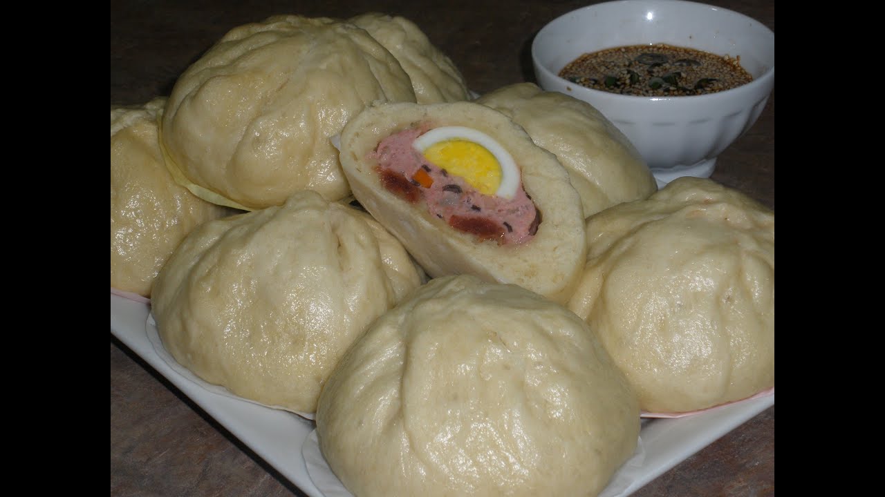 Steamed Pork Bun Recipe (Noum Pao)