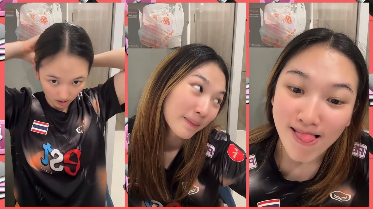ยูฟ่าดลพร นักกีฬาวอลเลย์บอลทีมชาติไทย ไลฟ์สดอัพเดตอาการบาทเจ็บ น่ารัก