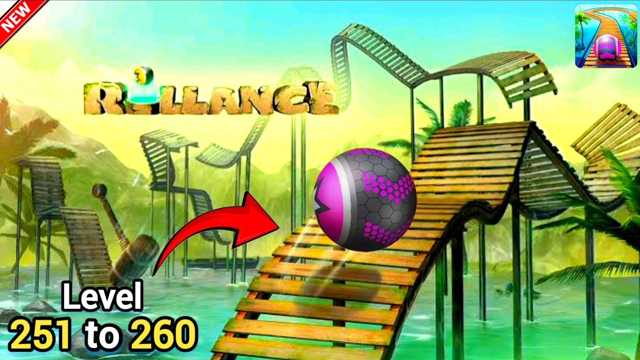 Rollance Adventure Balls, SpeedRun, Rollance Adventure Balls Portal Run Gameplay Level 251 to 260