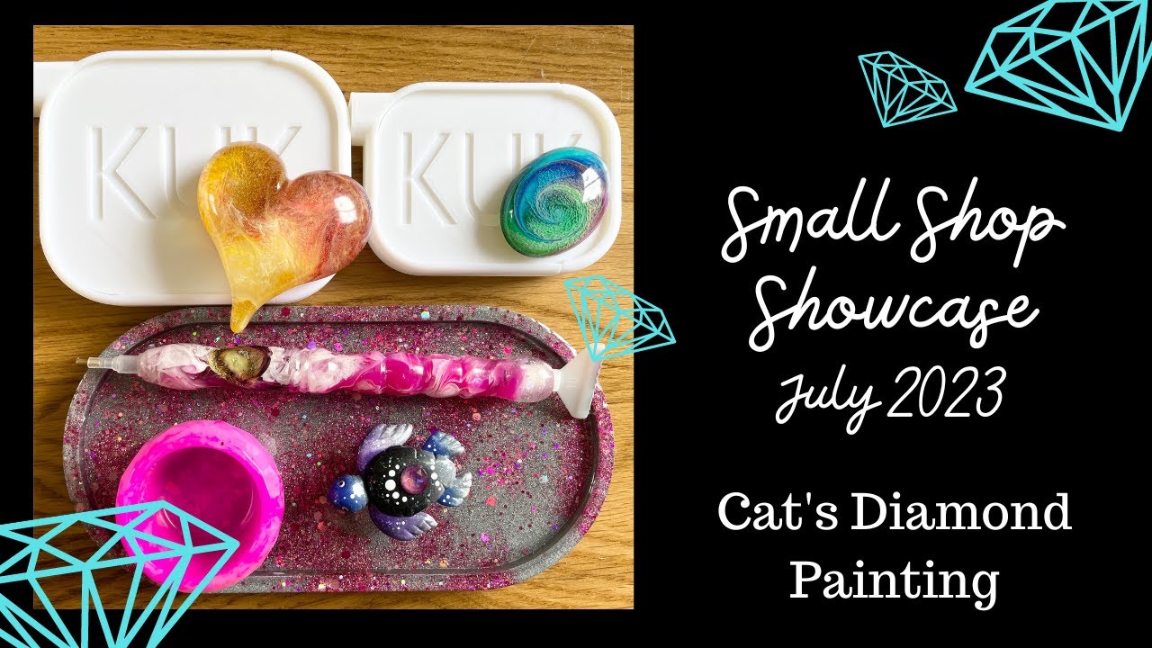 Small Shop Diamond Painting Accessories Showcase | July '23 | Cover Minders, Trays and More