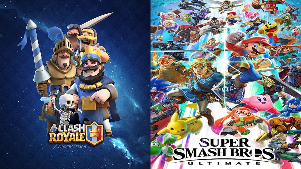 Smash ultimate y Clash Royale al mismo tiempo ven a jugar !! [SBG]