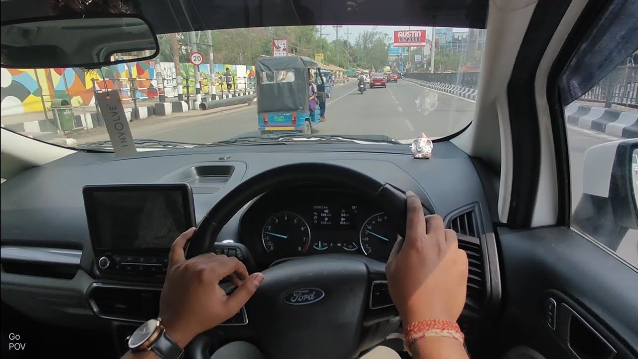 Driving around Guwahati from VIP Road to Khanapara via GS Road| Ford Ecosport | No Music POV Driving
