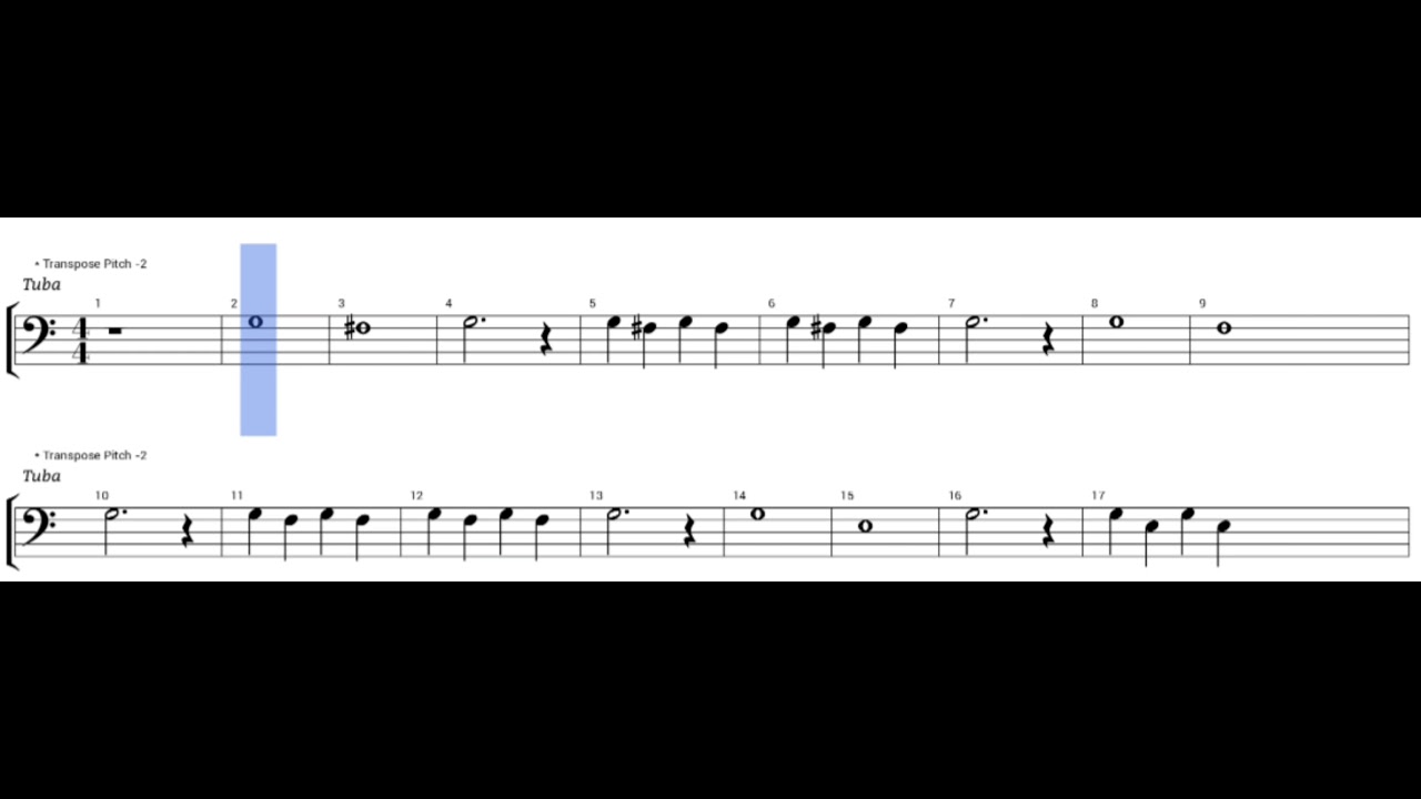 Ejercicio para mejorar tu sonido en la tuba