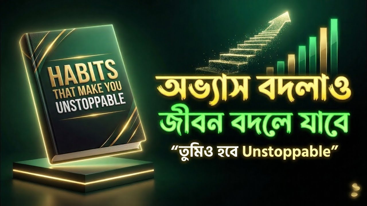 অভ্যাস বদলাও, জীবন বদলে যাবে | Habits That Make You Unstoppable | বাংলা অডিও বুক সামারি