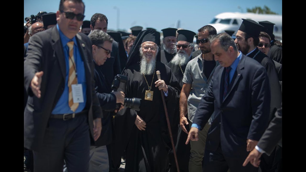 His All-Holiness Ecumenical Patriarch Bartholomew Arrives in Crete for the Holy and Great Council