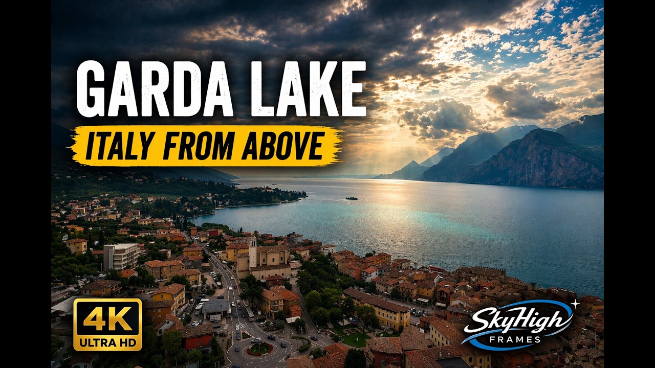 Lake Garda From Above | Italy's Most Stunning Aerial Views