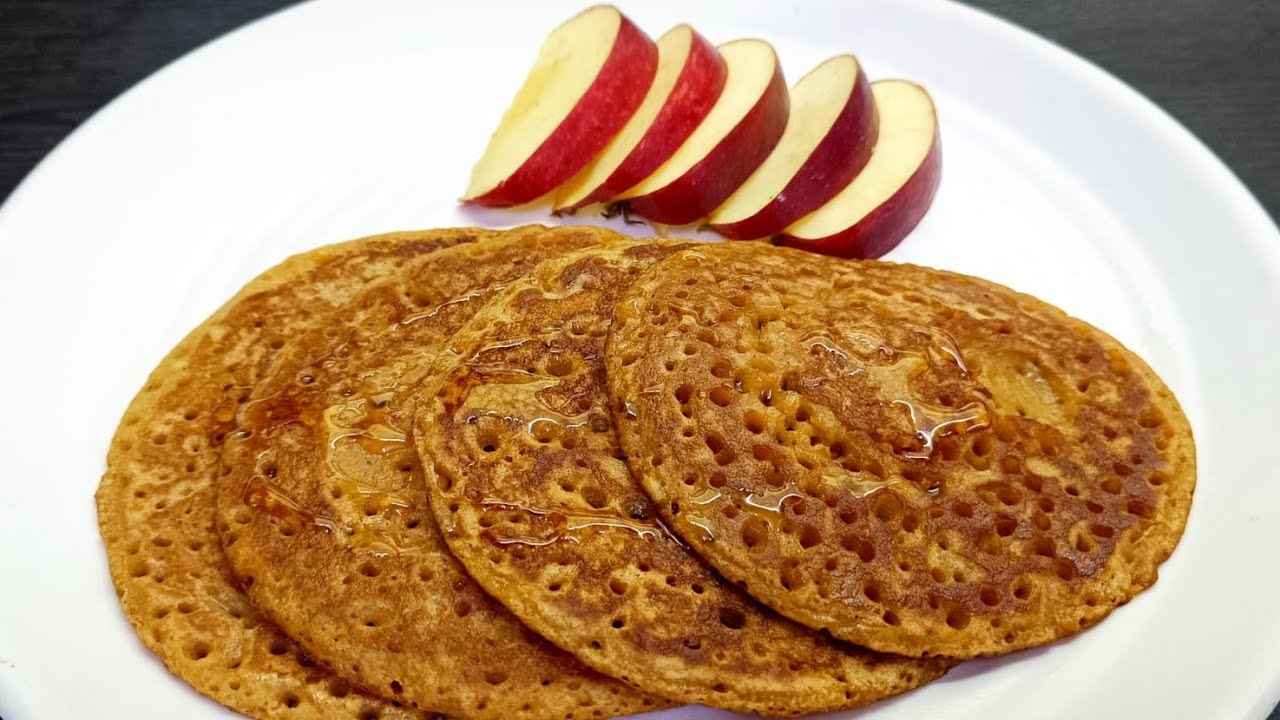 ஆப்பிள்  பான் கேக் ரெசிபி | Apple Pan Cake Recipe in Tamil | Breakfast Recipe  