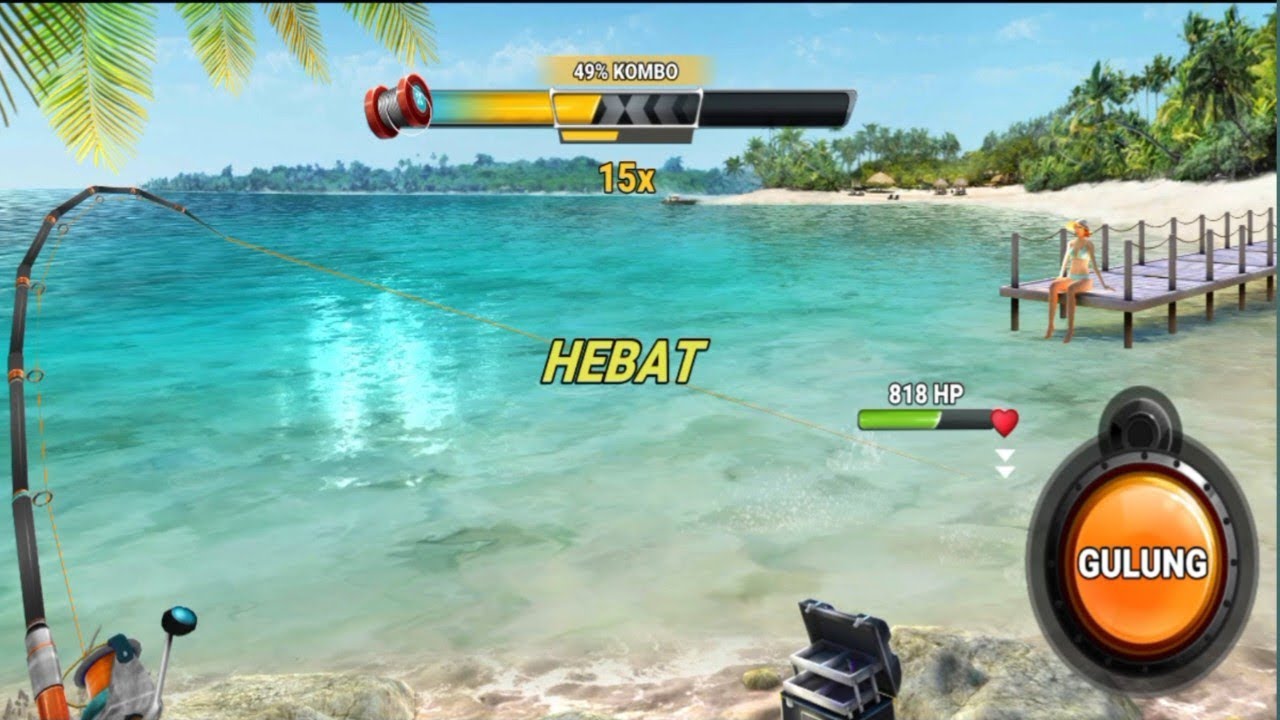 Fishing Clash Simulator !! Berburu Ikan Legendaris di Pantai Florida