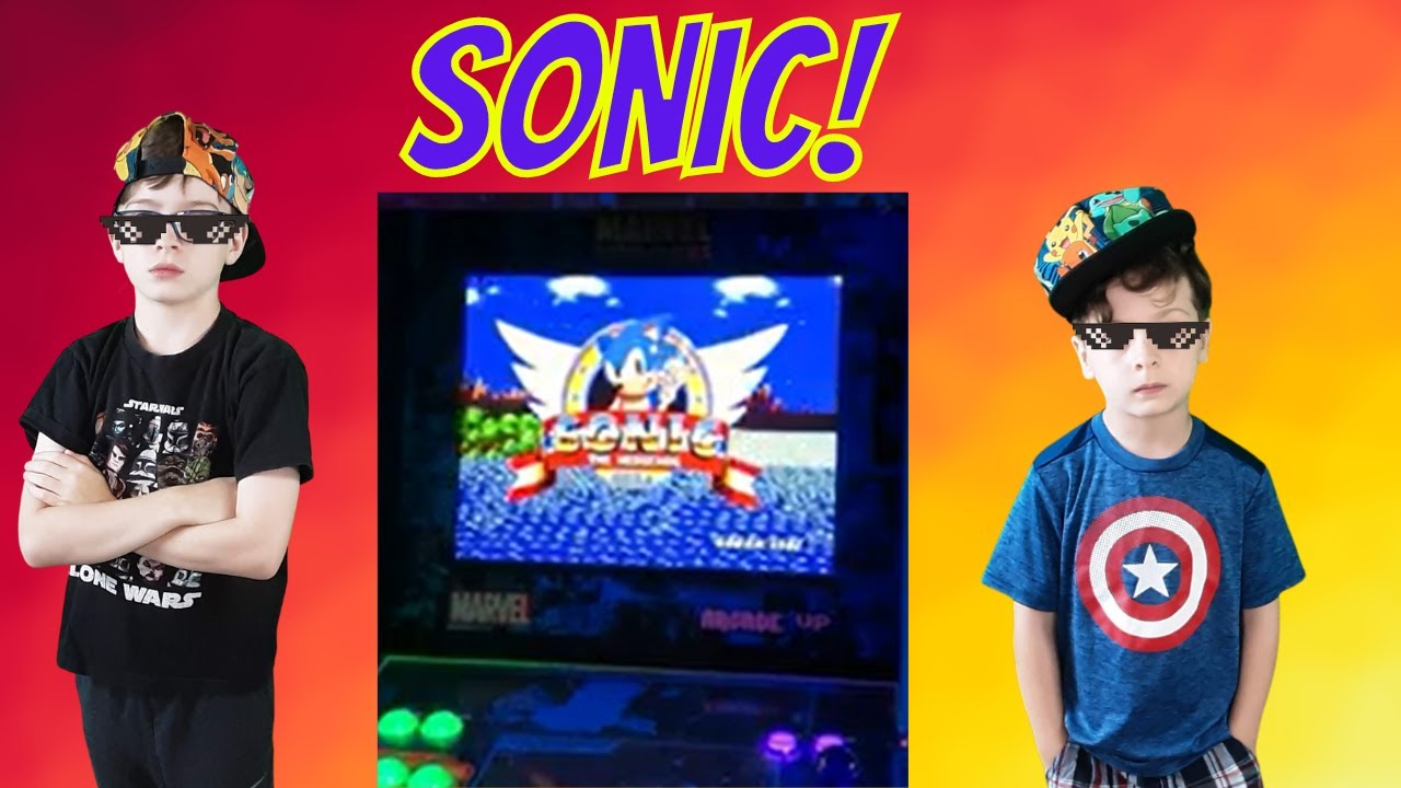 Arcade1Up - Sonic the Hedgehog for the Sega Genesis - Japan version