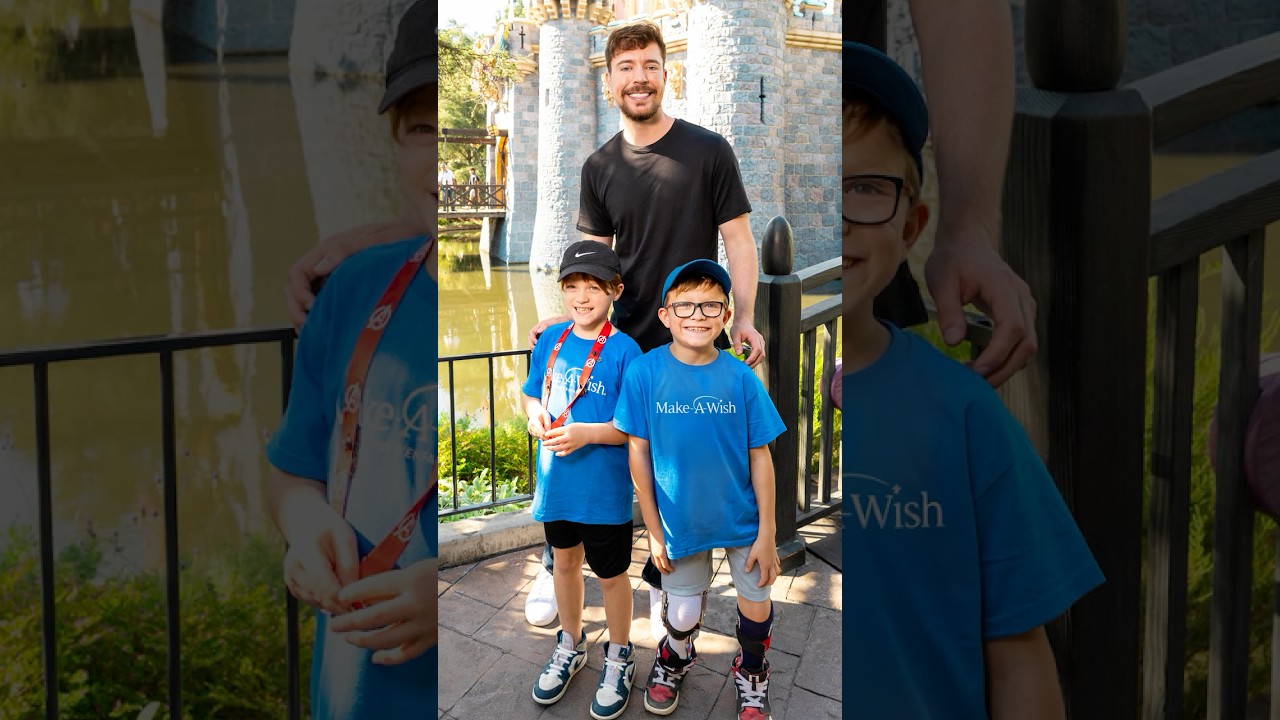 Я Удивил 50 Детей из Make-A-Wish Поездкой в Диснейленд